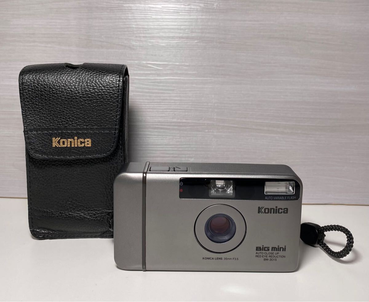 SY938★60《ジャンク》★Konica コニカ★BiG mini BM-301S★コンパクトフィルムカメラ★動作未確認