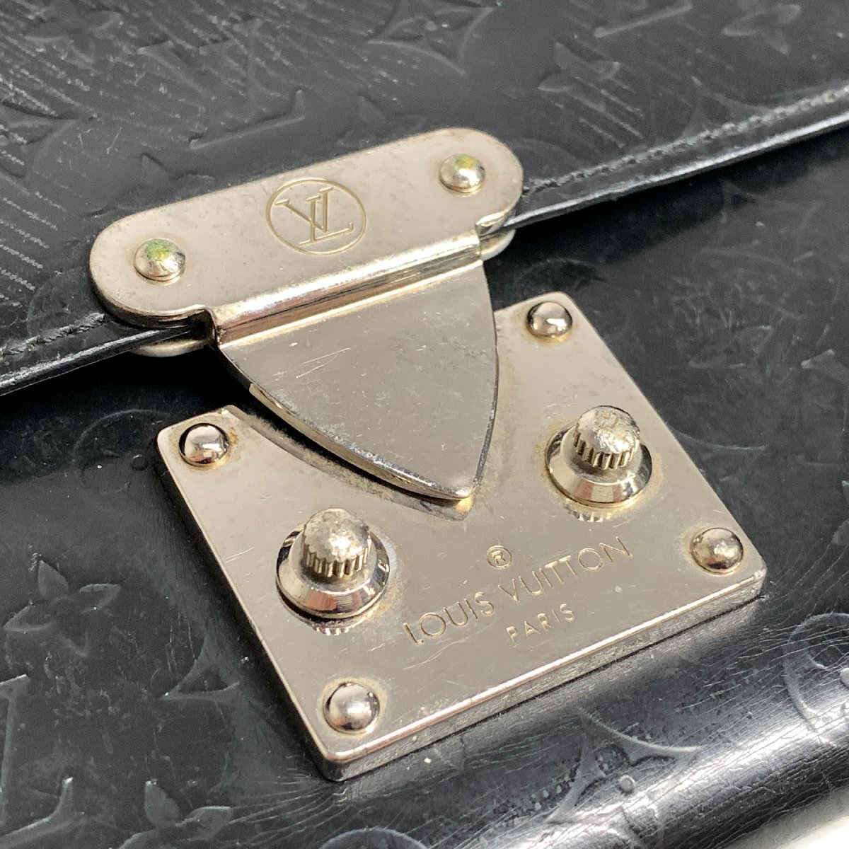 f001 C LOUIS VUITTON Louis Vuitton M92229 monogram Minya sean-shukaGM pouch attaching handbag black group 