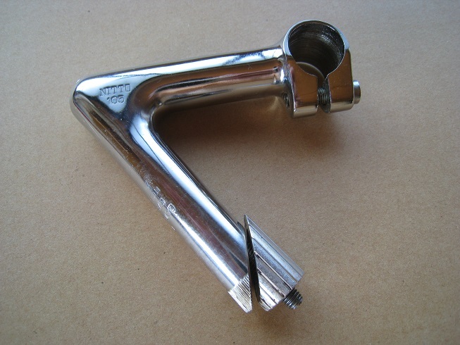 競輪NJS 6 　鉄ハンドルポスト 105mm
