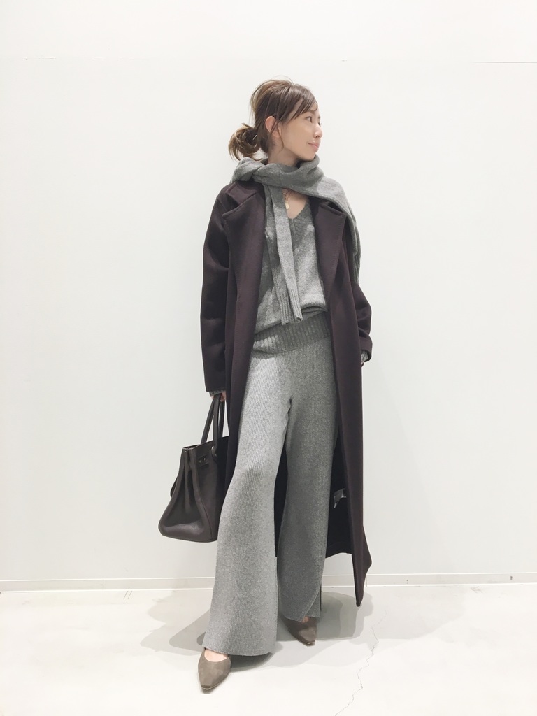 ▼美品 L'Appartement KNIT PANTS 34 パンツ カシミアウール