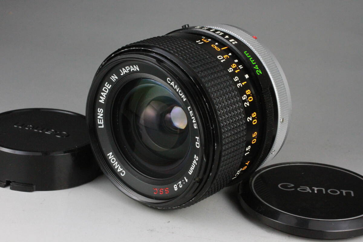 キヤノン CANON FD 24mm F2.8 S.S.C. Canon キヤノン FD 24mm f2