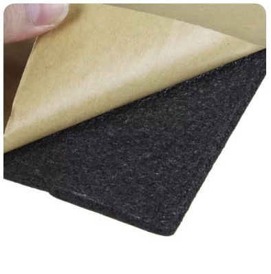 デッドニング 車 遮音 防音 マット 車 20x10cm 2mm厚 50個セット_画像3