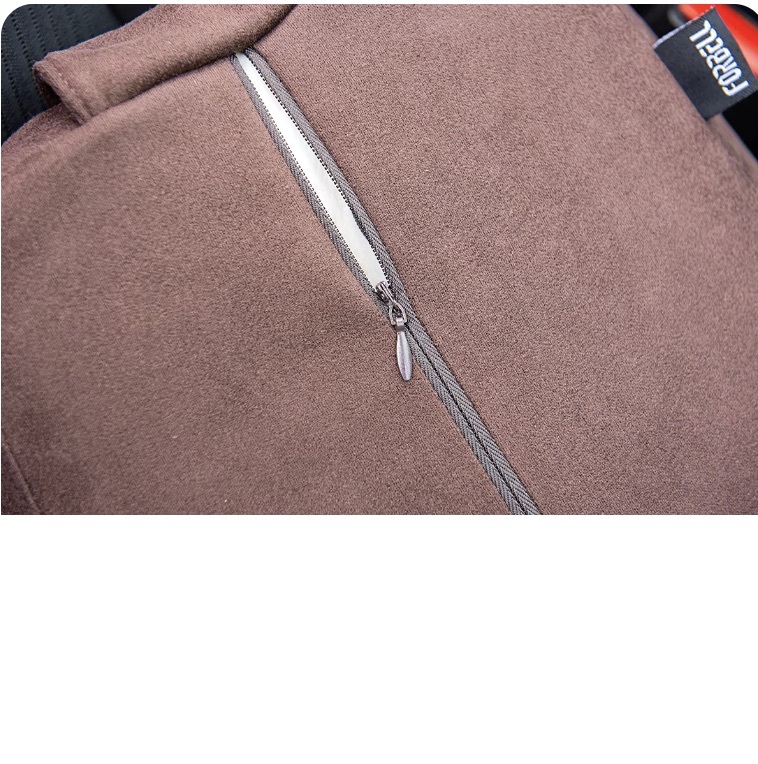 Forbell 車用ヘッドレスト ネックピロー スエード生地 メモリーフォーム クッション_画像3