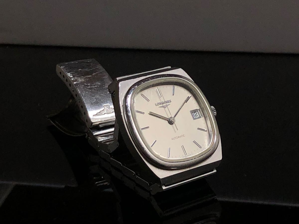 1円スタート　ロンジン　幻のムーブメント cal.890 ツインバレル TVスクリーンケース　自動巻き