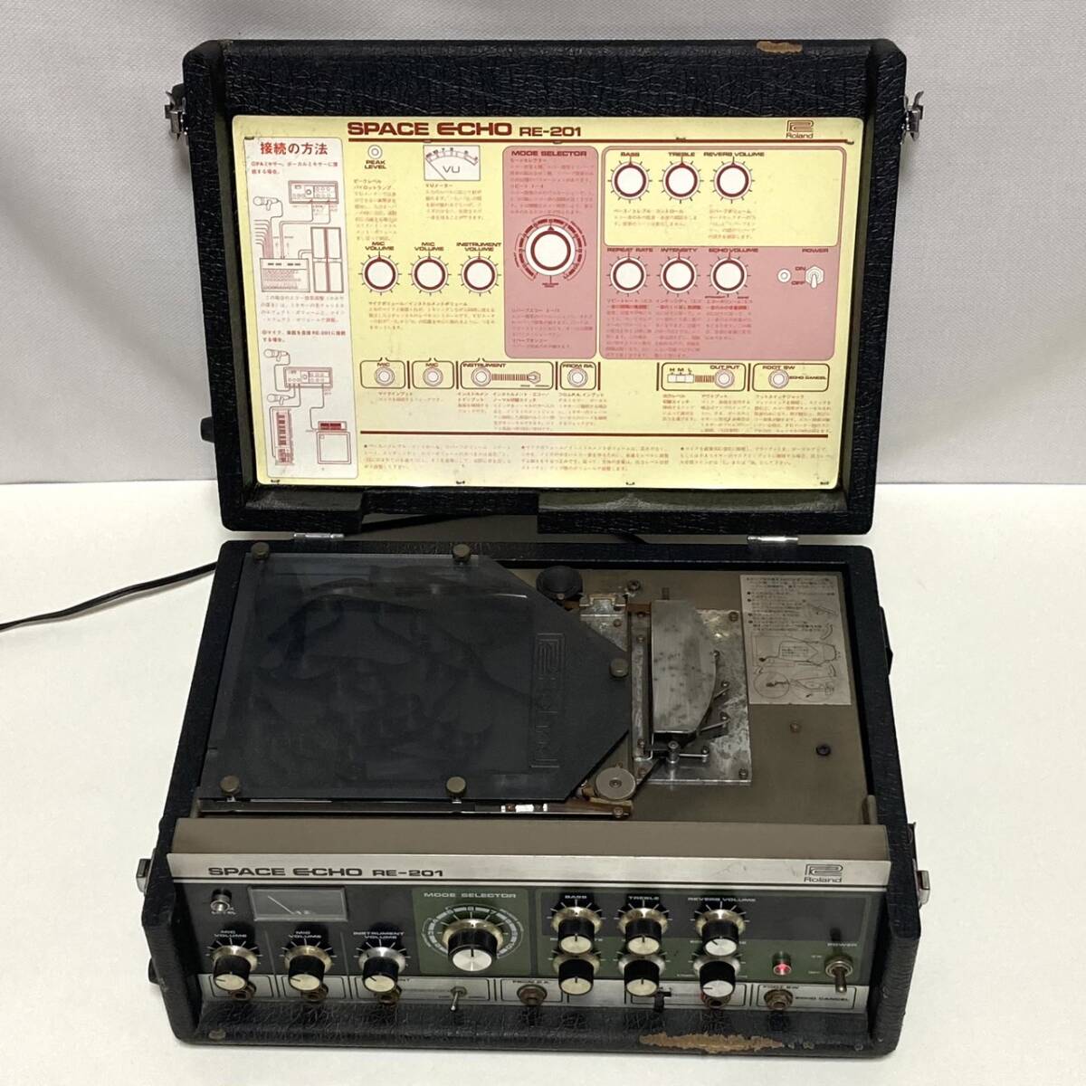 中古RolandローランドSPACE ECHO昭和スペースエコーRE-201名機 中古RolandローランドSPACE ECHO昭和スペースエコーRE-201名機
