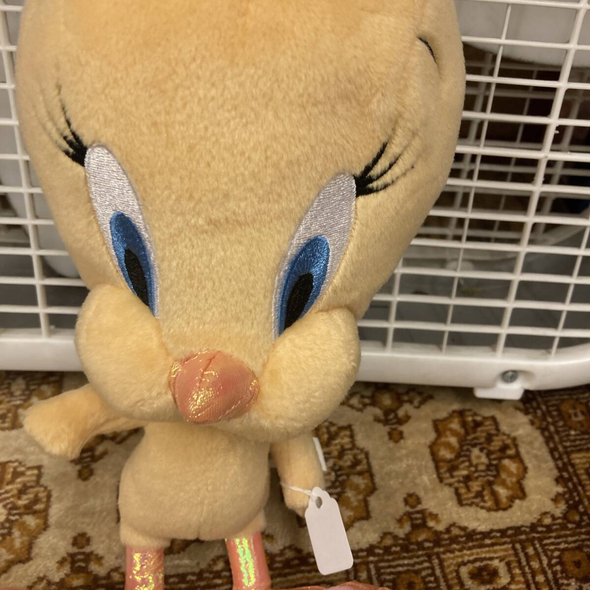 ヴィンテージ★ルーニートゥーンズ　ＴＷＥＥＴＹ　ぬいぐるみ★トウィーティ、レトロ、当時物