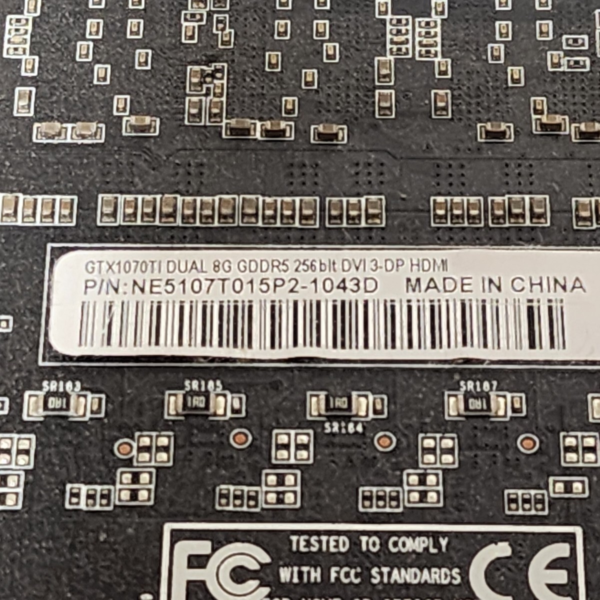 PALIT GEFORCE GTX1070Ti DUAL 8GB GDDR5 動作確認済み PCパーツ PALIT GEFORCE GTX1070Ti DUAL 8GB GDDR5 動作確認済み PCパーツ