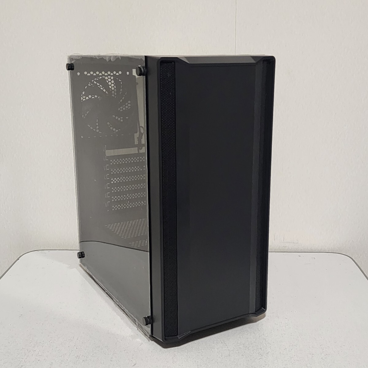 【送料無料】SAMA 黒鴉 KUROGARASU(JAX-03W) ミドルタワー型PCケース(ATX)