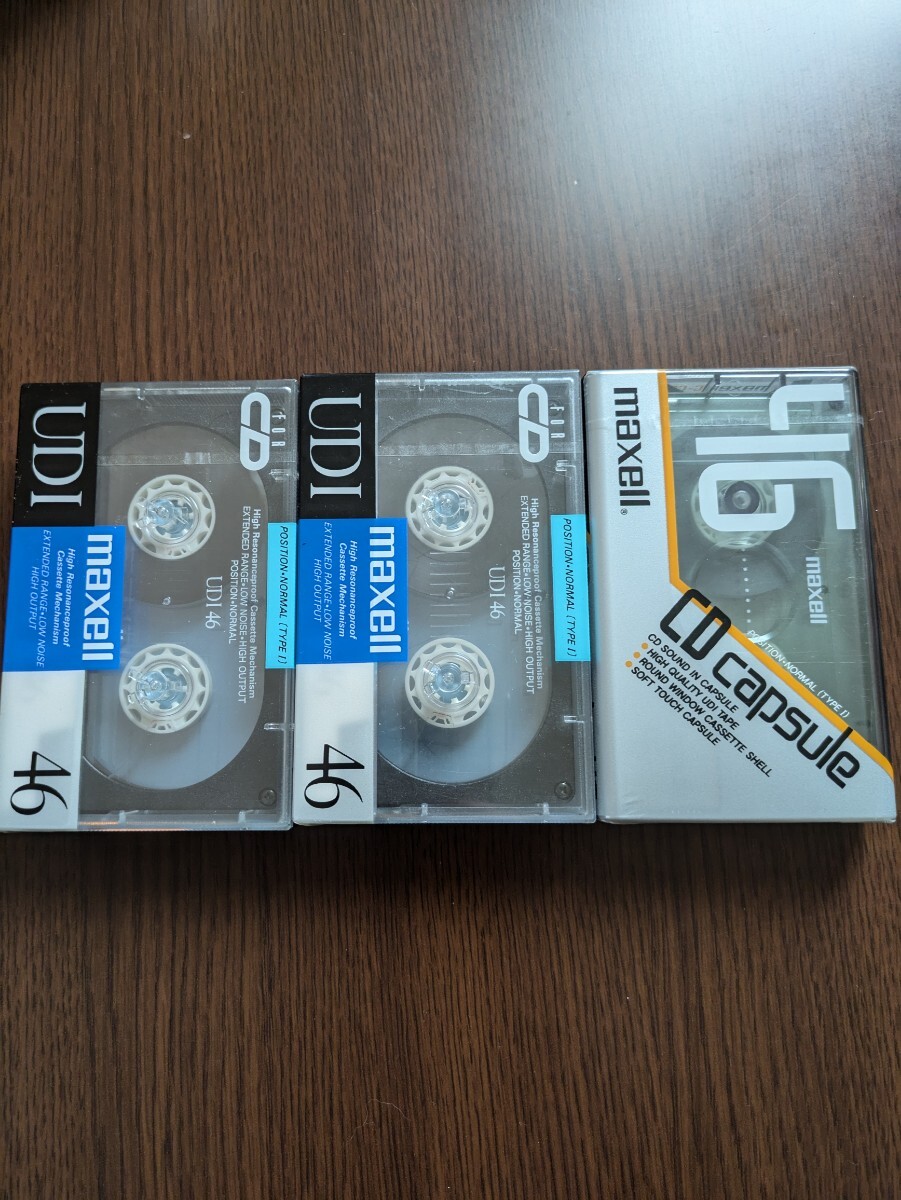 maxell CD CAPSULE 46　maxell UDI 46 (D