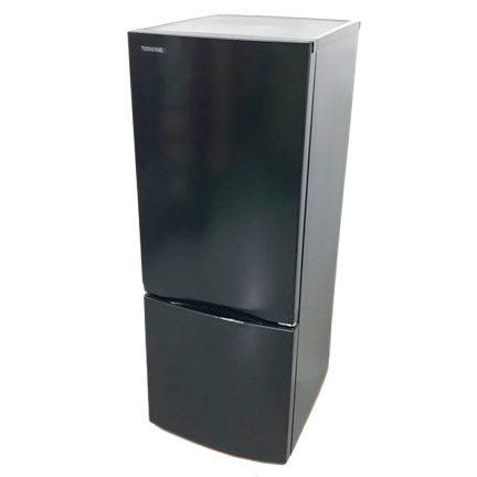 D0340YO 値下げ！【未使用・B品】冷凍冷蔵庫 153L 2ドア 右開き 東芝 GR-V15BS(K) 24年製 自動霜取り 耐熱天板 省スペース家電