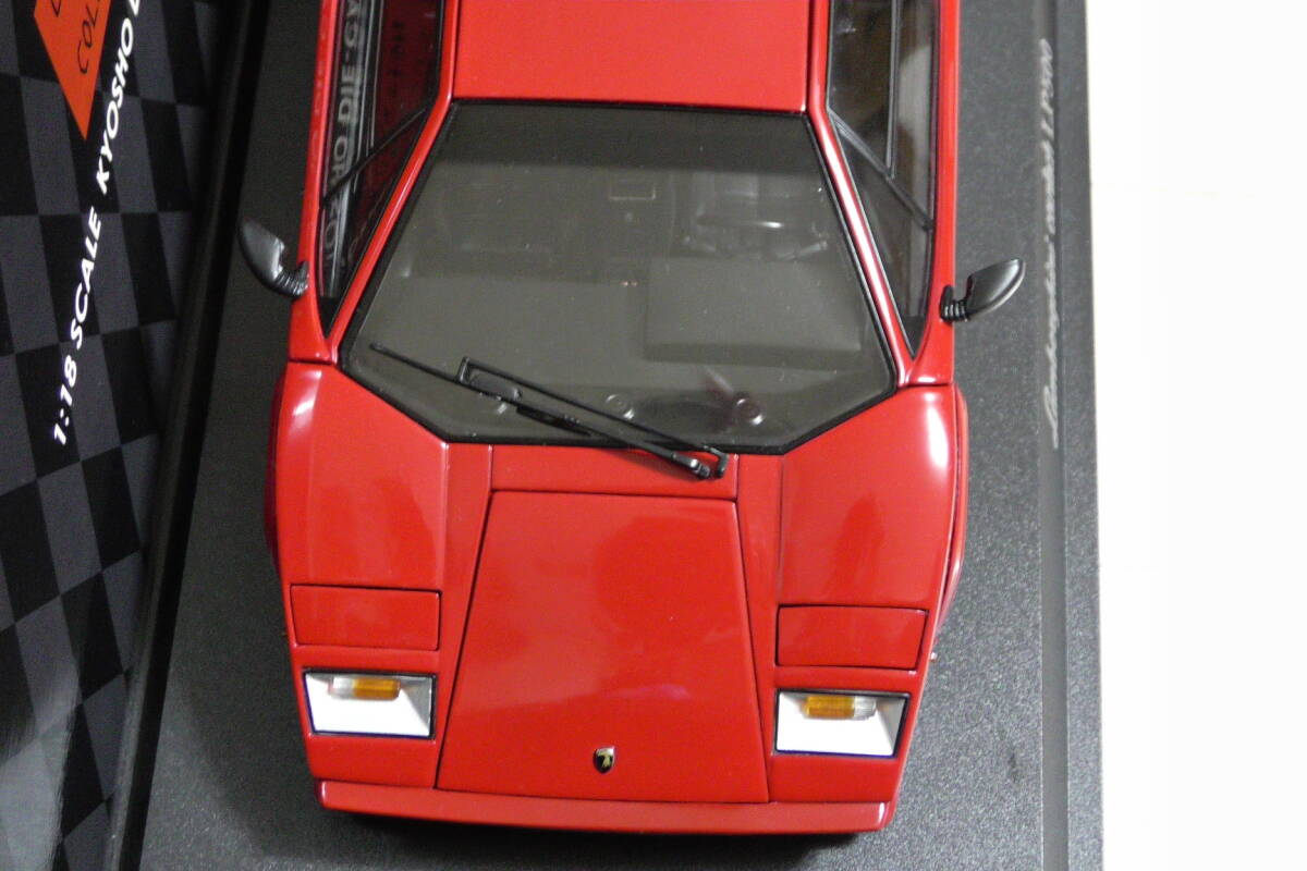 絶版未展示品 京商 1/18 ランボルギーニ カウンタック LP500 レッド 京商 - 絶版未展示品 京商 1/18 ランボルギーニ カウンタック