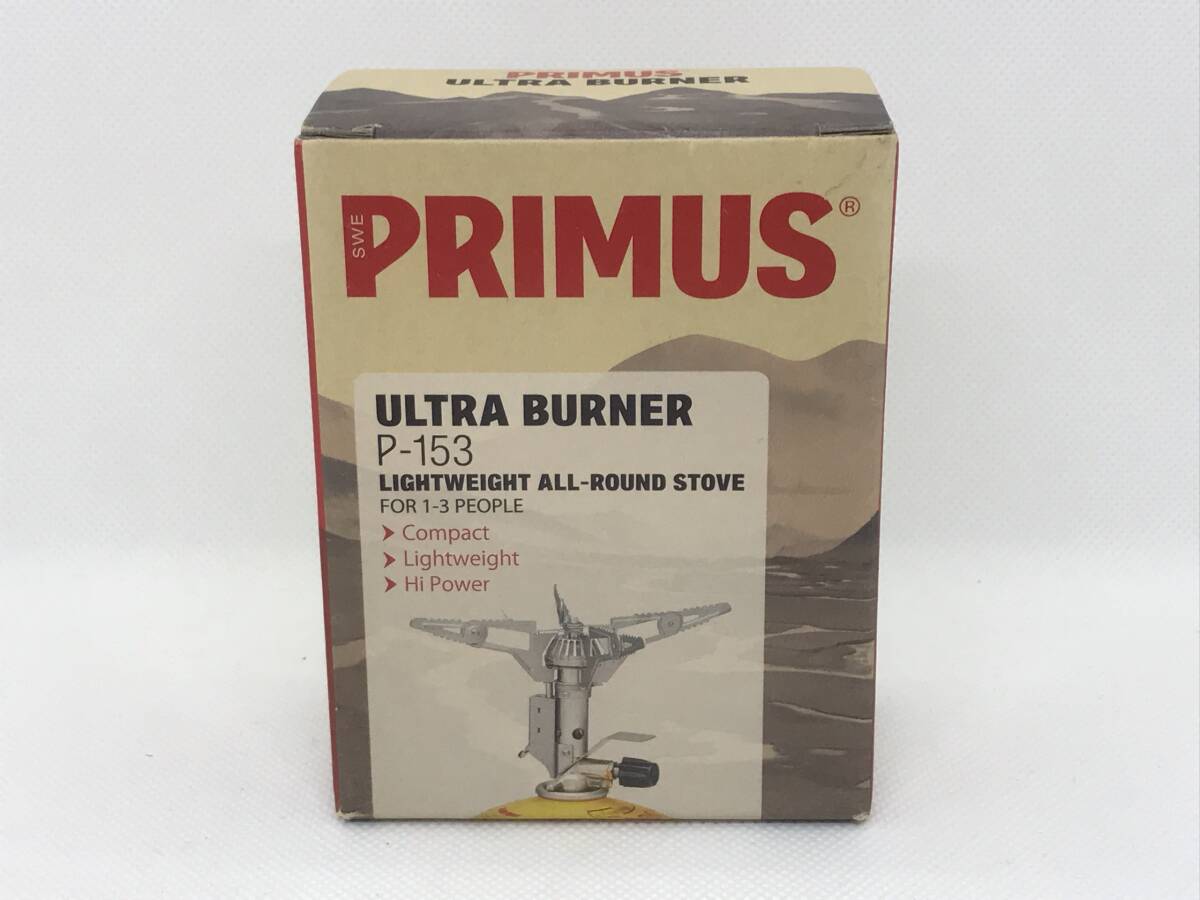 ★新品★未使用品★イワタニ プリムス ウルトラバーナー P-153 PRIMUS シングルバーナー ライトウェイト オール ラウンド ストーブ コンロ