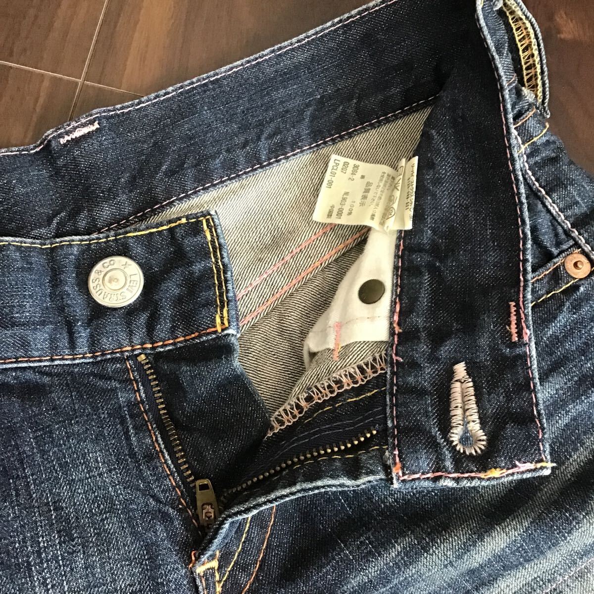 リーバイス/ショートパンツ/デニム/加工品