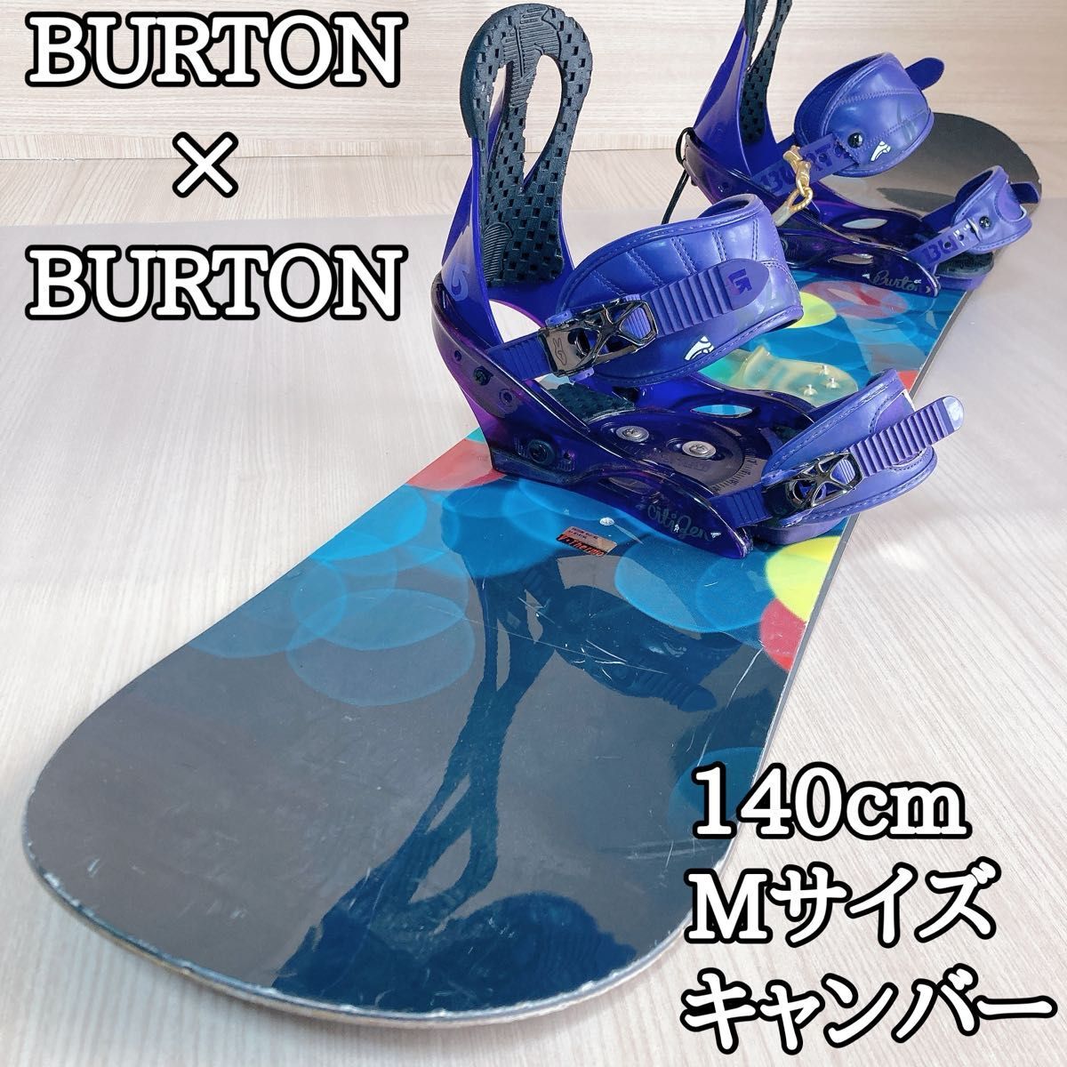 バートン BURTON フェザー スノーボード シチズン ビンディング セット