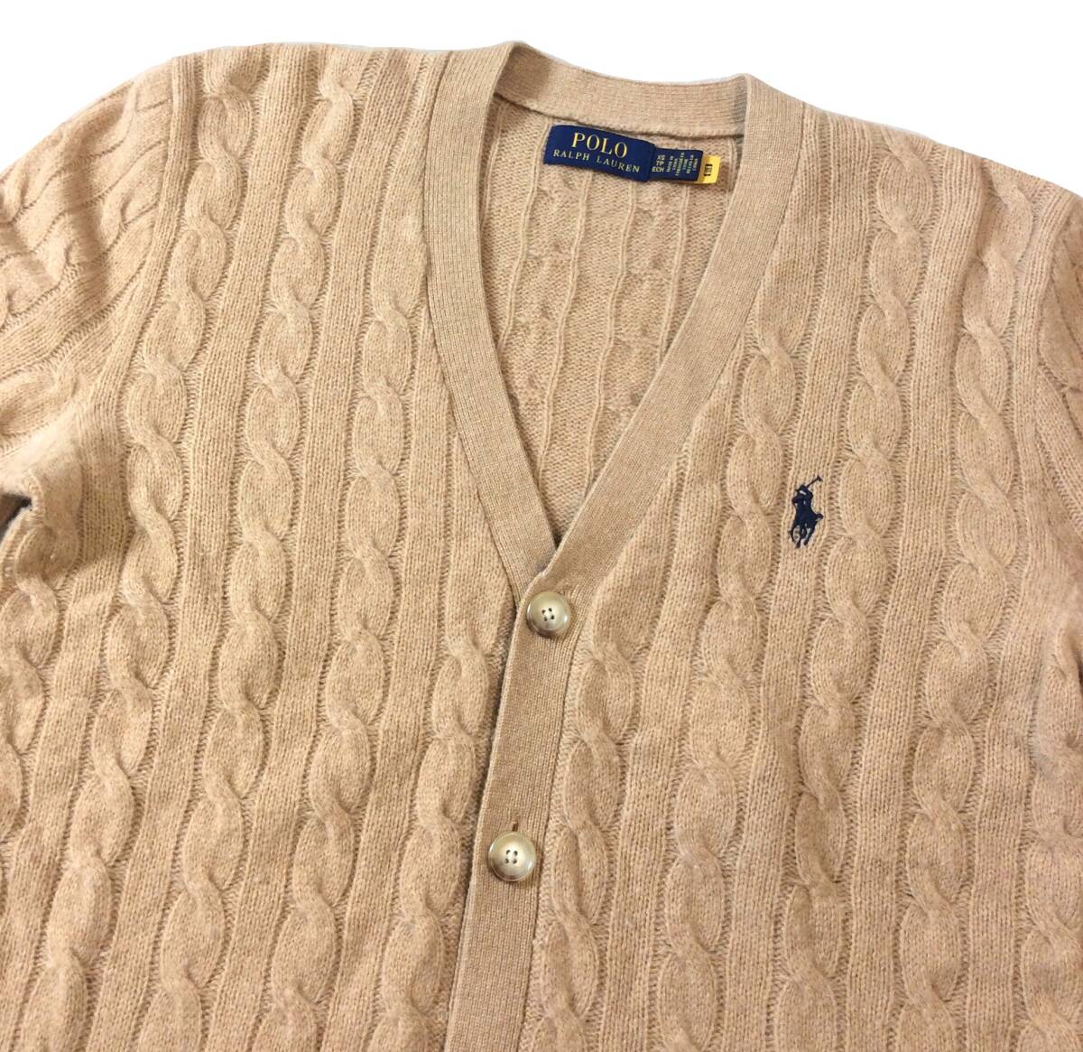 POLO RALPH LAUREN ラルフローレン ケーブルニット カーディガン