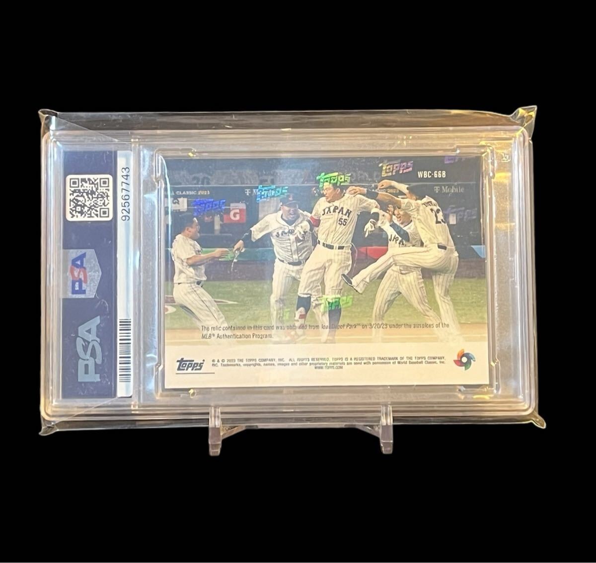 東京ヤクルトスワローズ 村上宗隆Topps 2023 気まずく