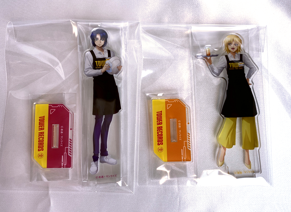 機動戦士ガンダムSEED FREEDOM×TOWER RECORDS CAFE」 アクリル 機動戦士ガンダムSEED FREEDOM×TOWER RECORDS CAFE」 アクリル