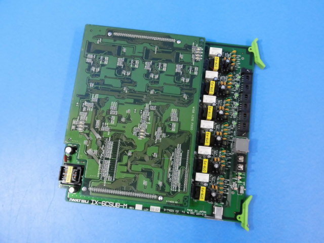 ZZA2 カ6401)保証有 岩通 TELMAGE 内線系ユニット IX-6CSUB-M+IX- ZZA2 カ6401)保証有 岩通 TELMAGE 内線系ユニット IX-6CSUB-M+IX-