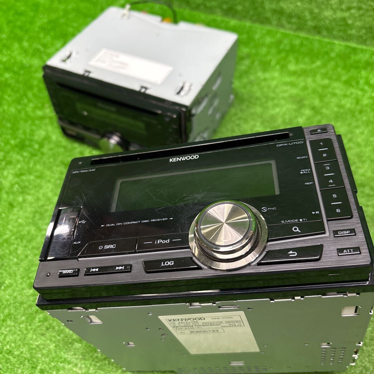 ケンウッド　 カロッツェリア　2DIN CD USB AUX デッキ オーディオ 3點(diǎn)　動(dòng)作確認(rèn)済み　社外品　241127008