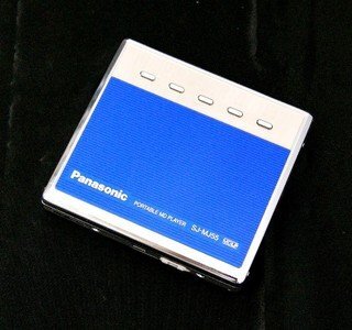 【中古】Panasonic パナソニック SJ-MJ55-A ブルー ポータブルMDプレーヤー MDLP対応 (MD再生専用機/MDウォークマン) その他