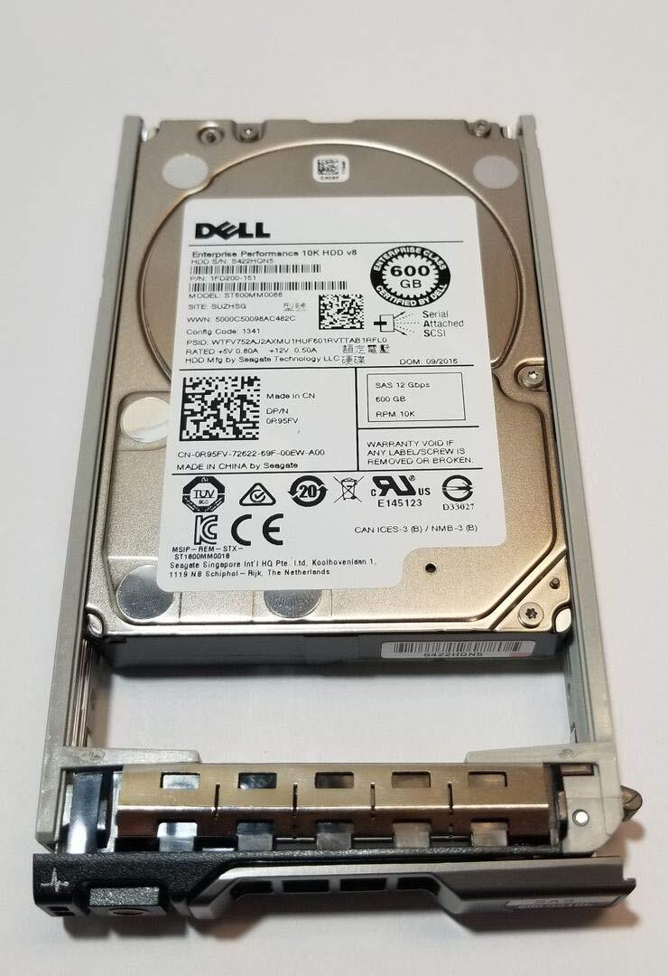 [ used ]Seagate (si- gate ) Dell ST600MM0088 033KFP 600GB 10K SAS 12Gb/s 2.5 -inch Bear 