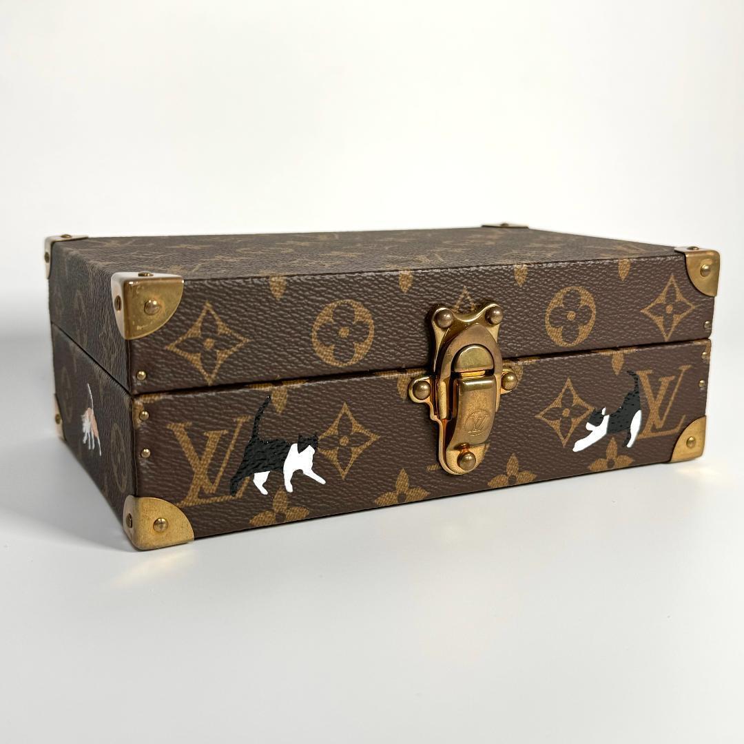 希少　ルイヴィトン　コフレポリバレント　ジュエリーケース　小物入れ　トランク　猫 Yahoo!オークション - 超希少 LOUIS VUITTON ルイヴィトン