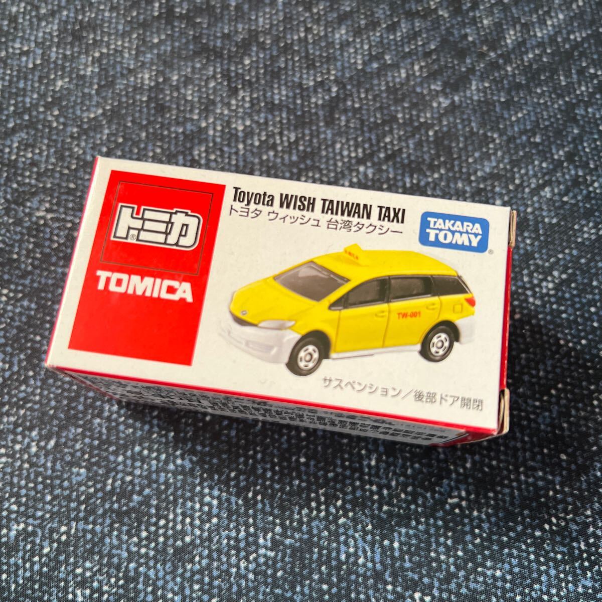 アジア限定トミカ　トヨタ ウィッシュ 台湾タクシー（イエロー×ホワイト）台湾限定　台湾トミカ博　新品未開封