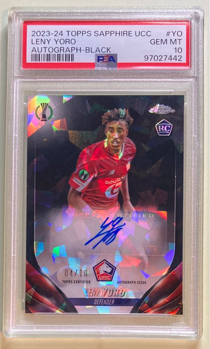 topps Chrome ユルティズ　サインカード 直筆サイン】ケナン・ユルディズ Topps Chrome Sapphire - メルカリ