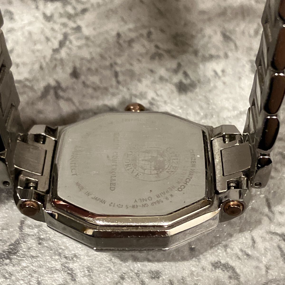 美品 Citizen xC 7P ダイヤ サファイヤガラス 腕時計 稼働品