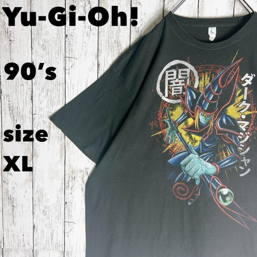 ヴィンテージ アニメtシャツ XL 古着 レアプリント ブラック 90s ヴィンテージ アニメtシャツ XL 古着 レアプリント ブラック 90s