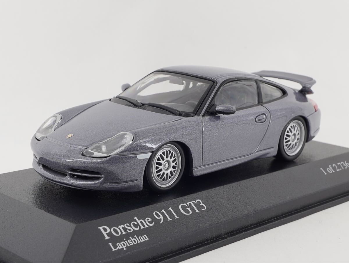 新品 MINICHAMPS Porsche 911 GT3 シルバー 1/43 《ミニカー 廃盤 レーシングカー》まとめ セット ミニチャンプス ポルシェ 銀色