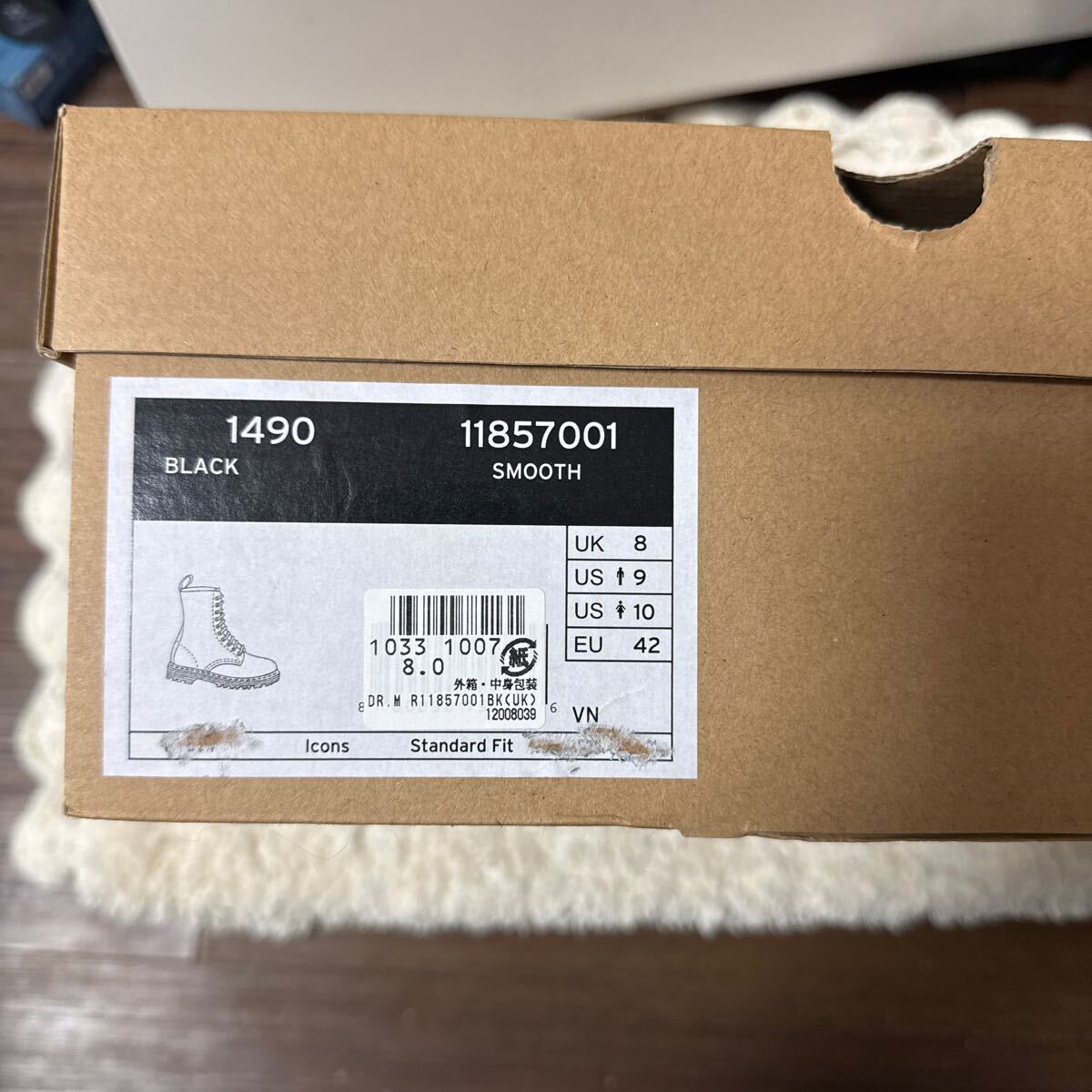 美品 箱 純正シューレース付き Dr Martens ドクターマーチン 10 美品 箱 純正シューレース付き Dr Martens ドクターマーチン 10