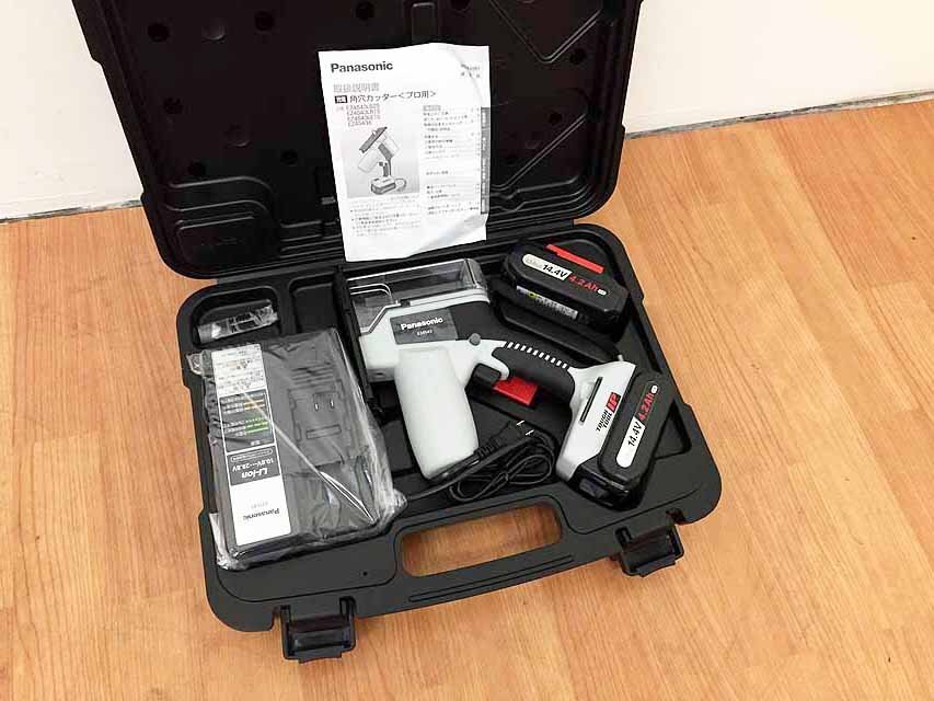 Panasonic 角穴カッター 14.4V セット 未使用品 EZ4543LS2S-B K09-14