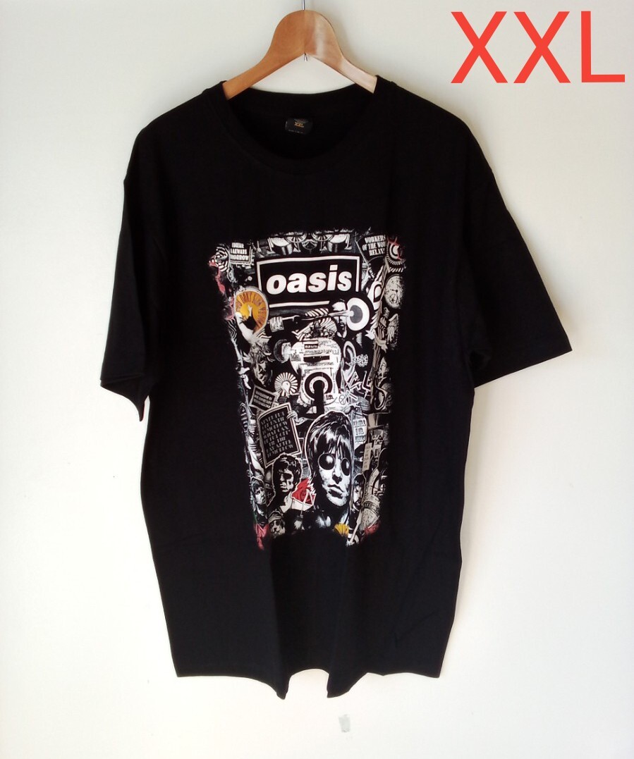オアシス oasis ギャラガー兄弟 バンドTシャツ(XXL)コ52