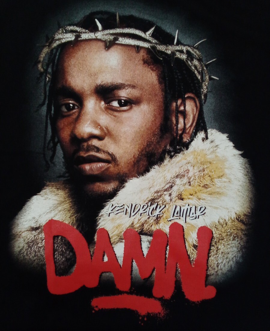 ケンドリック・ラマー Kendorick Lamaer バンドTシャツ(XL)サ02