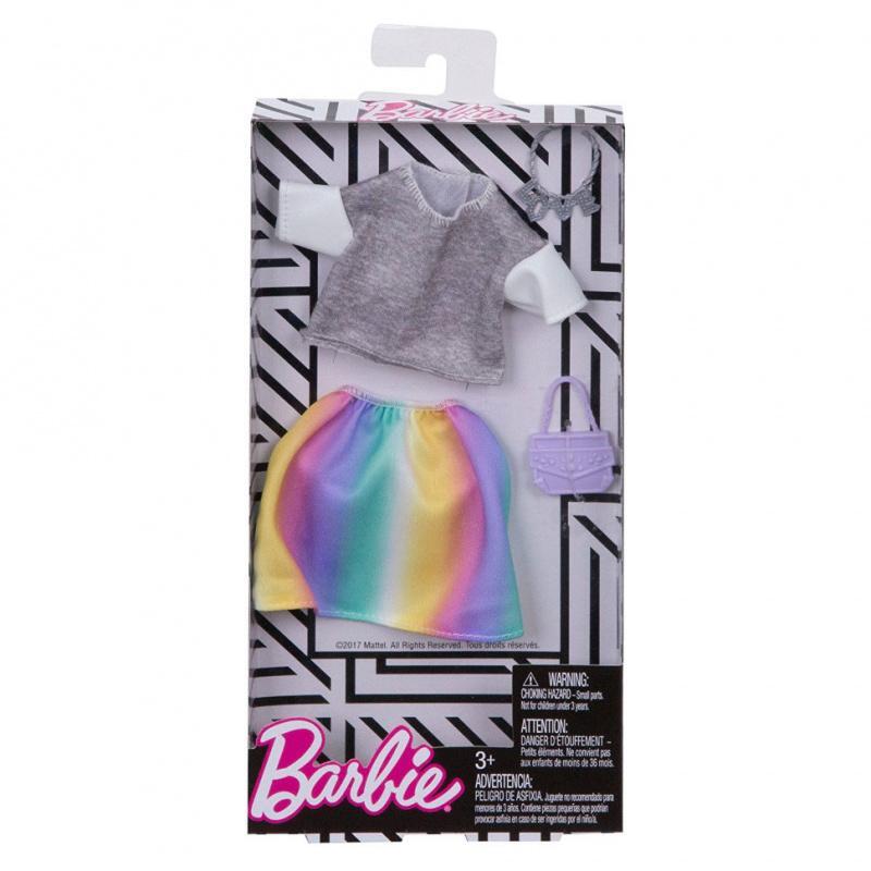 &#128159; Barbie. надеты . изменение европейская одежда . мелкие вещи комплект / Rainbow цвет юбка . мелкие вещи /BARBIE FASHION