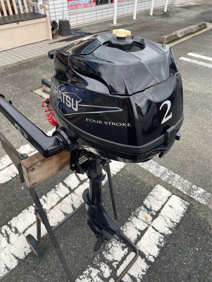 中古 トーハツ船外機 MFS2B 2馬力船外機 トランサムS 平成24年式 中古 トーハツ船外機 MFS2B 2馬力船外機 トランサムS 平成24年式