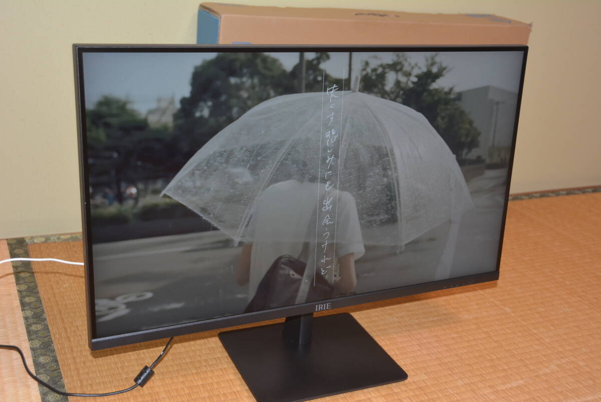 IRIE 28型液晶ディスプレイ FFF-LD28P4 28インチモニター PD MAX65W IPS / 4K / 60Hz / HDMI / DP 中古品 動作品♪