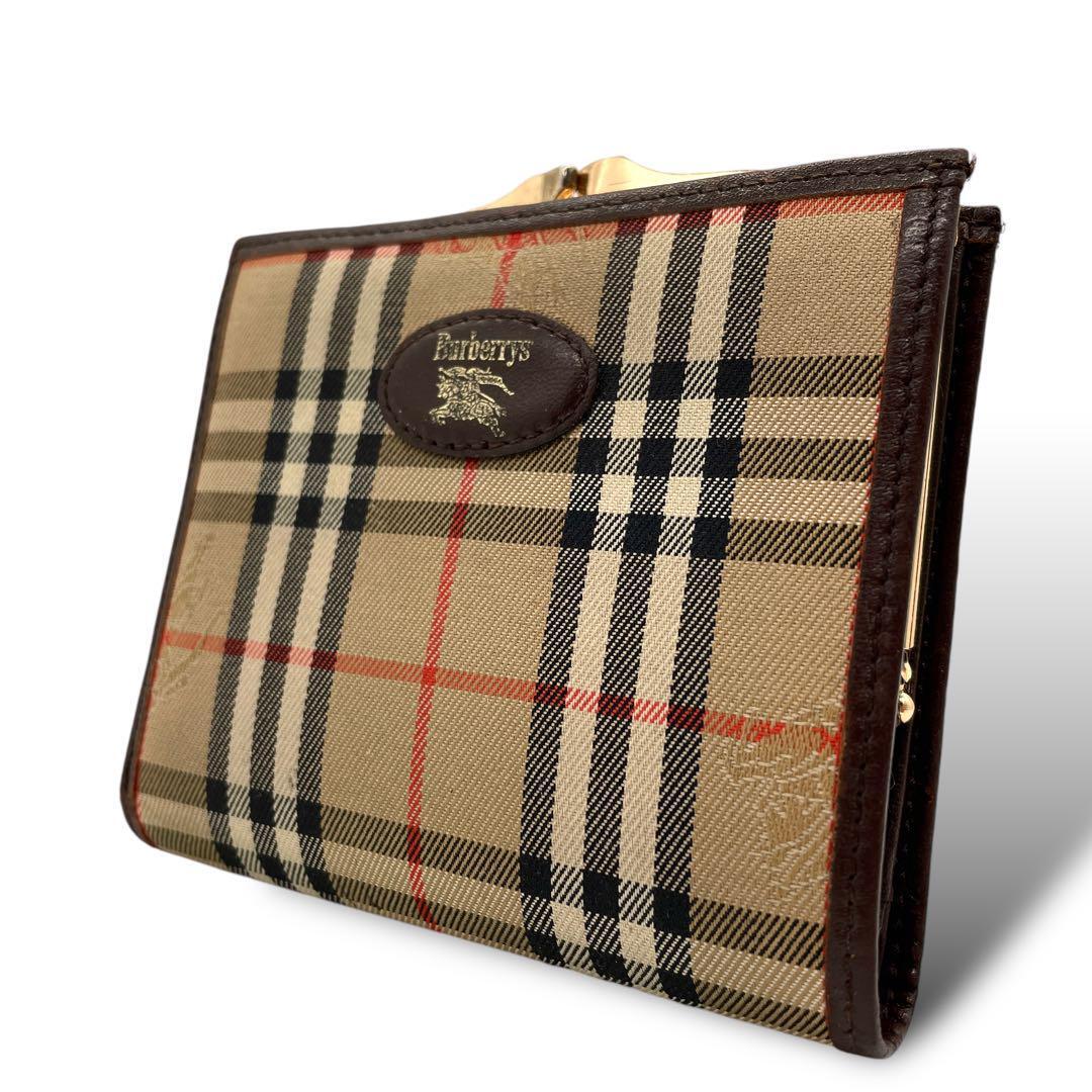 楽天市場】BURBERRY / バーバリー ◇二つ折り財布/がま口/ノバ 楽天市場】BURBERRY / バーバリー ◇二つ折り財布/がま口/ノバ