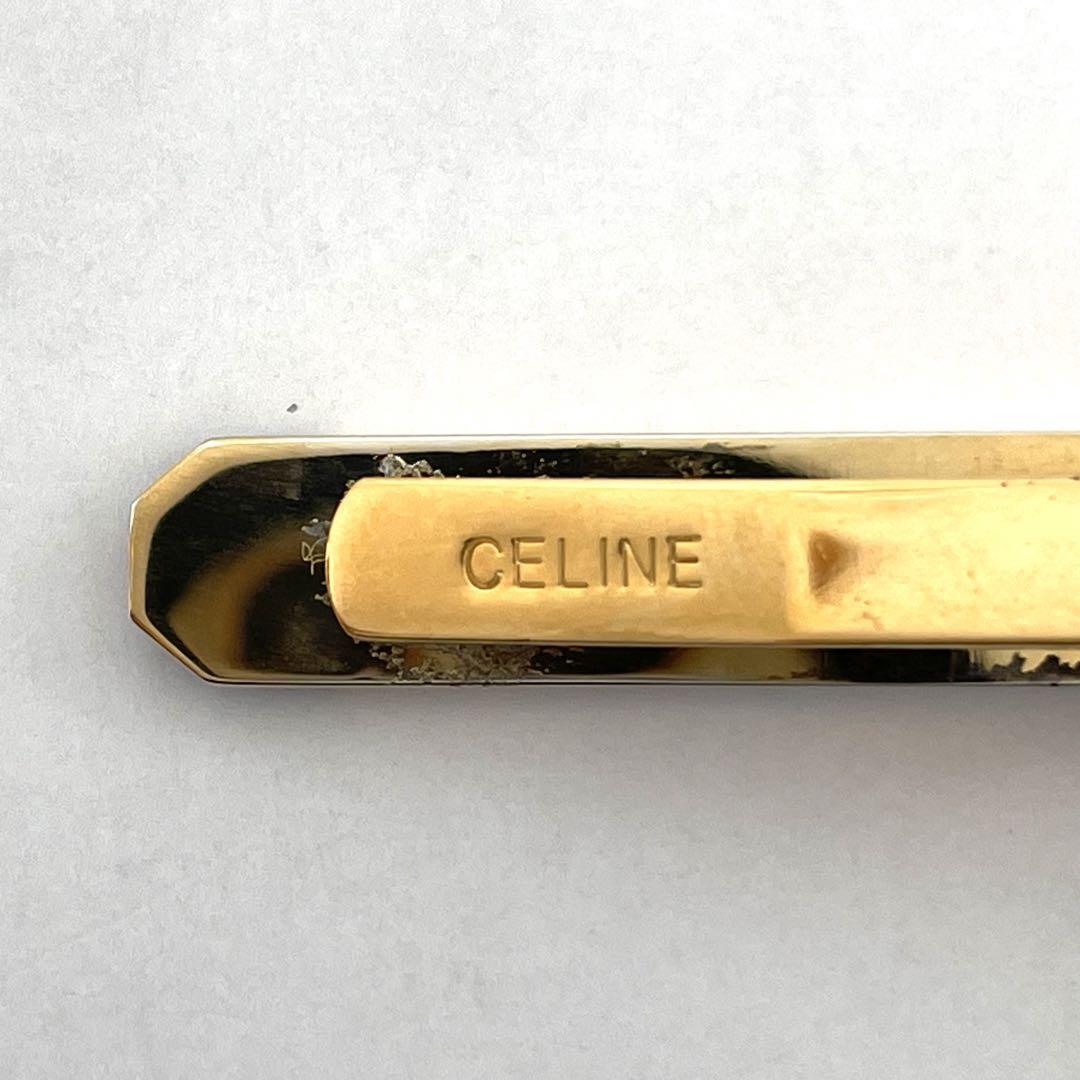 CELINE セリーヌ I3 馬車ロゴ ネクタイピン タイピン sv925 CELINE セリーヌ I3 馬車ロゴ ネクタイピン タイピン sv925