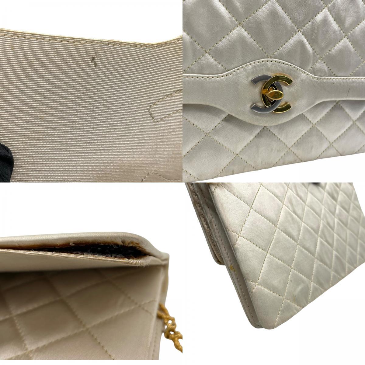 パリ限定 CHANEL シャネル マトラッセ ココマーク サテン パリ限定 CHANEL シャネル マトラッセ ココマーク サテン