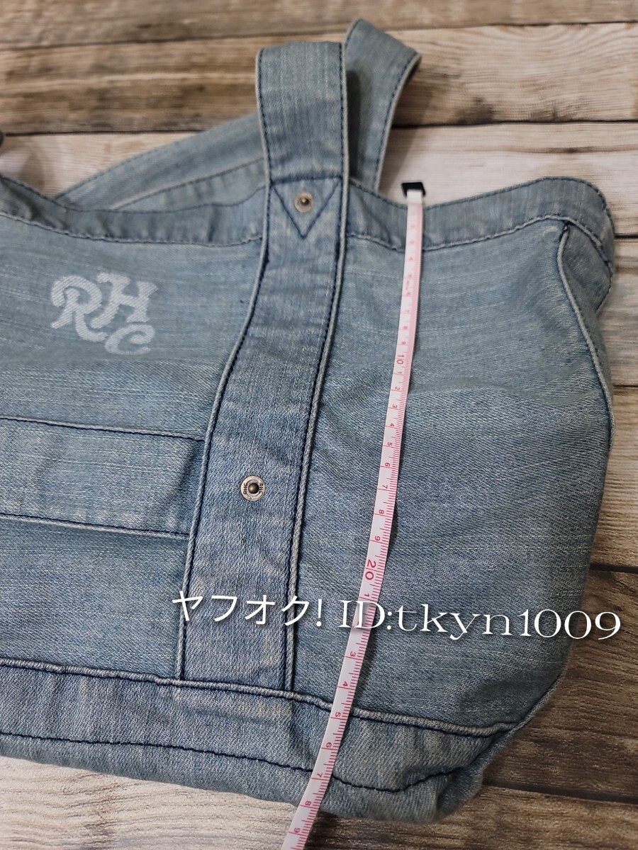 RHC ロンハーマン RHC ロゴ デニム トートバッグ 