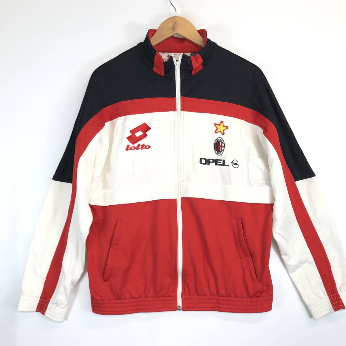 90s LOTTO ロット ACミラン トラックジャケット ジャージ サイズ 90s LOTTO ロット ACミラン トラックジャケット ジャージ サイズ