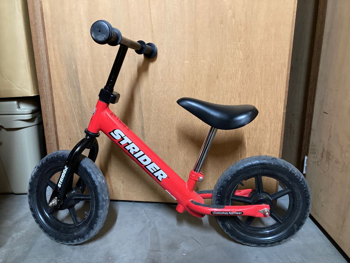 STRIDER ストライダー キッズバイク バランスバイク スポーツ レッド 