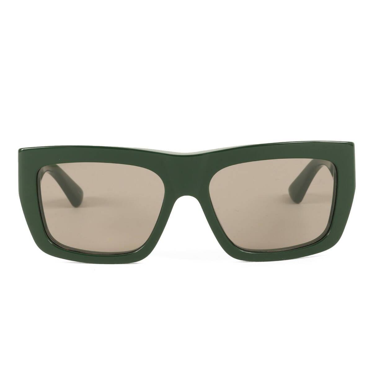 BOTTEGA VENETA ボッテガヴェネタ スクエア セルフレーム サングラス (BV1178S) ダークグリーン 57□17-130 日本制 メガネ ファッション