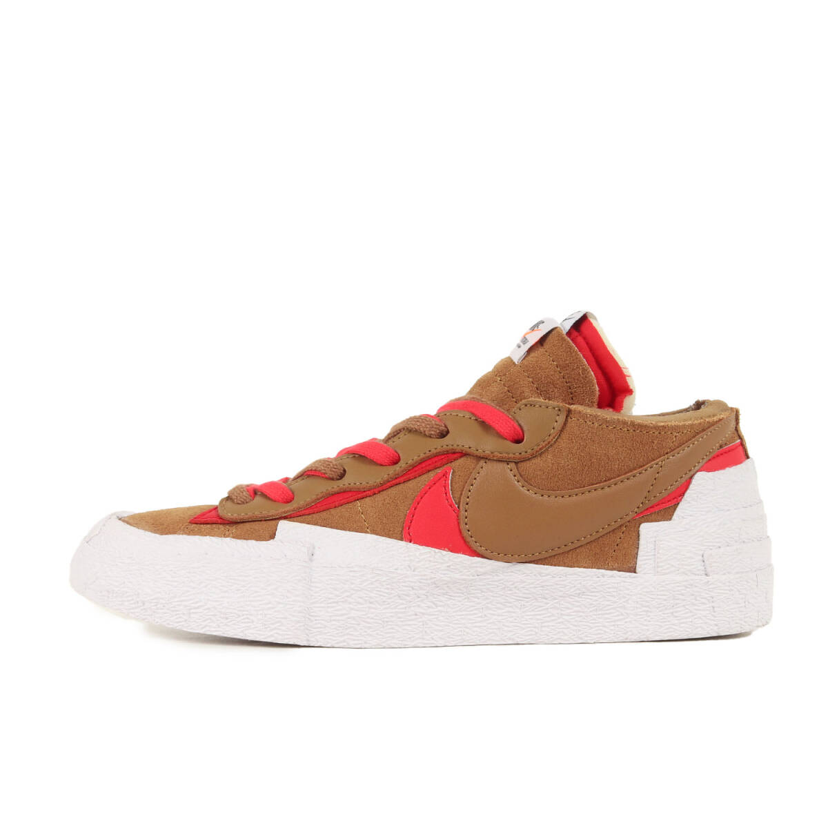 Sacai サカイ サイズ:26.0cm 21SS NIKE BLAZER LOW / SACAI BRITISH TAN (DD1877-200) ナイキ ブレザー ライトブリティッシュタン US8