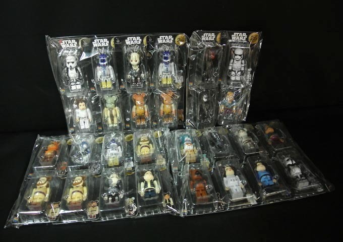 BE@RBRICK ベアブリック スターウォーズ キーホルダー 19種類 Happyくじ 28点セット ディズニー