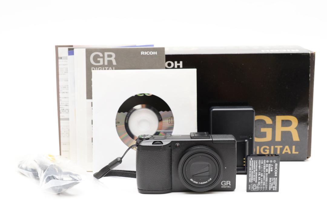 610】美品 RICOH リコー GR DIGITAL Ⅲ 3 コンパクトデジタルカメラ 