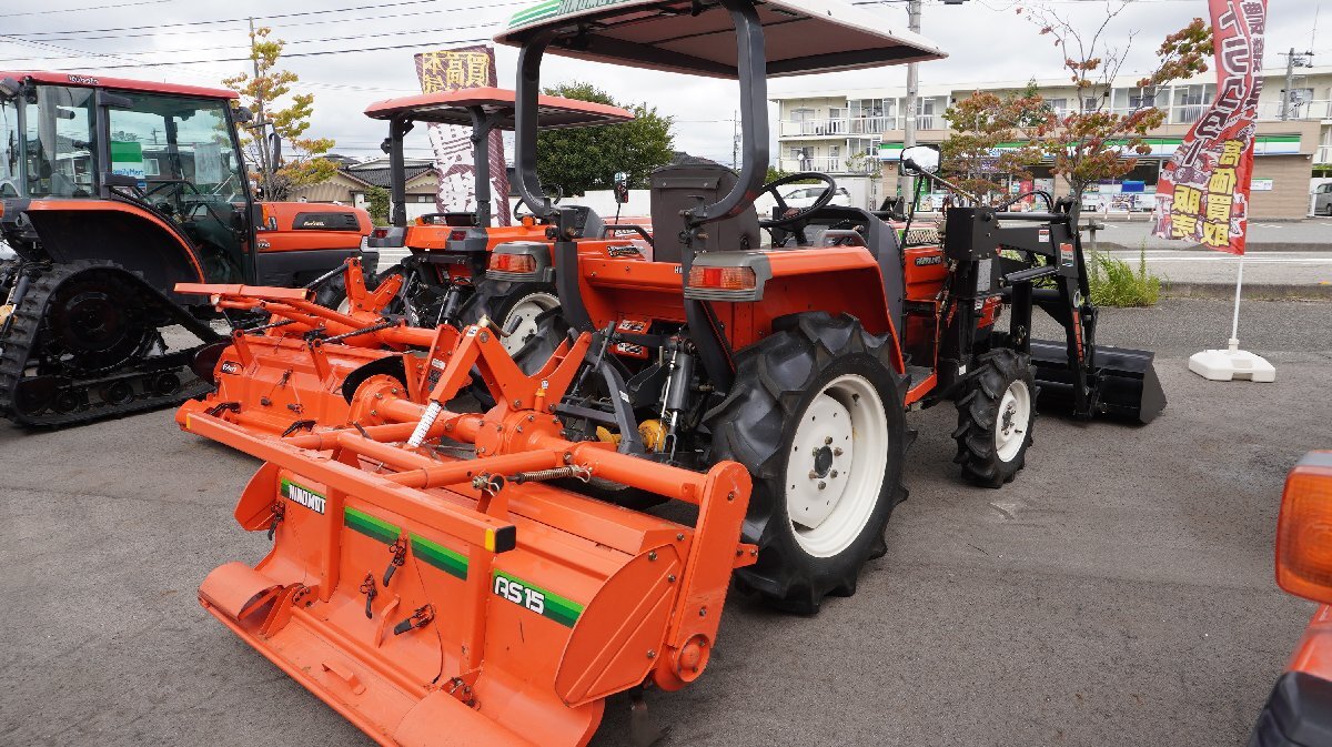  Toyama Hinomoto очень красивый товар б/у трактор NX221 Roader имеется 439 час 23 лошадиные силы Kubota GL221 OEM. ширина 1,500. гидроусилитель руля автоматика горизонтальный анимация иметь немедленно битва сила 