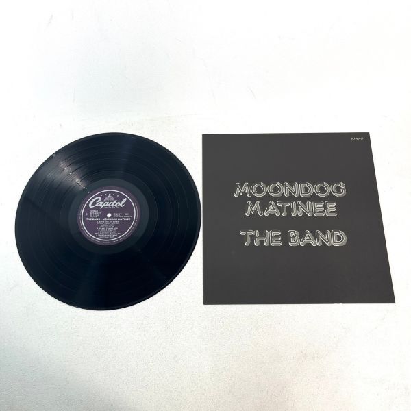 レコード　国内盤　帯付き　ザバンド　ムーンドッグマチネー　レインボーキャピトル レコード 国内盤 帯付き ザバンド ムーンドッグマチネー
